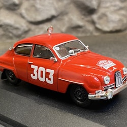 Skala 1/43 SAAB 96 1962, E.Carlsson/G.Haggom fr Atlas Editions/IXO Fotoexemplar