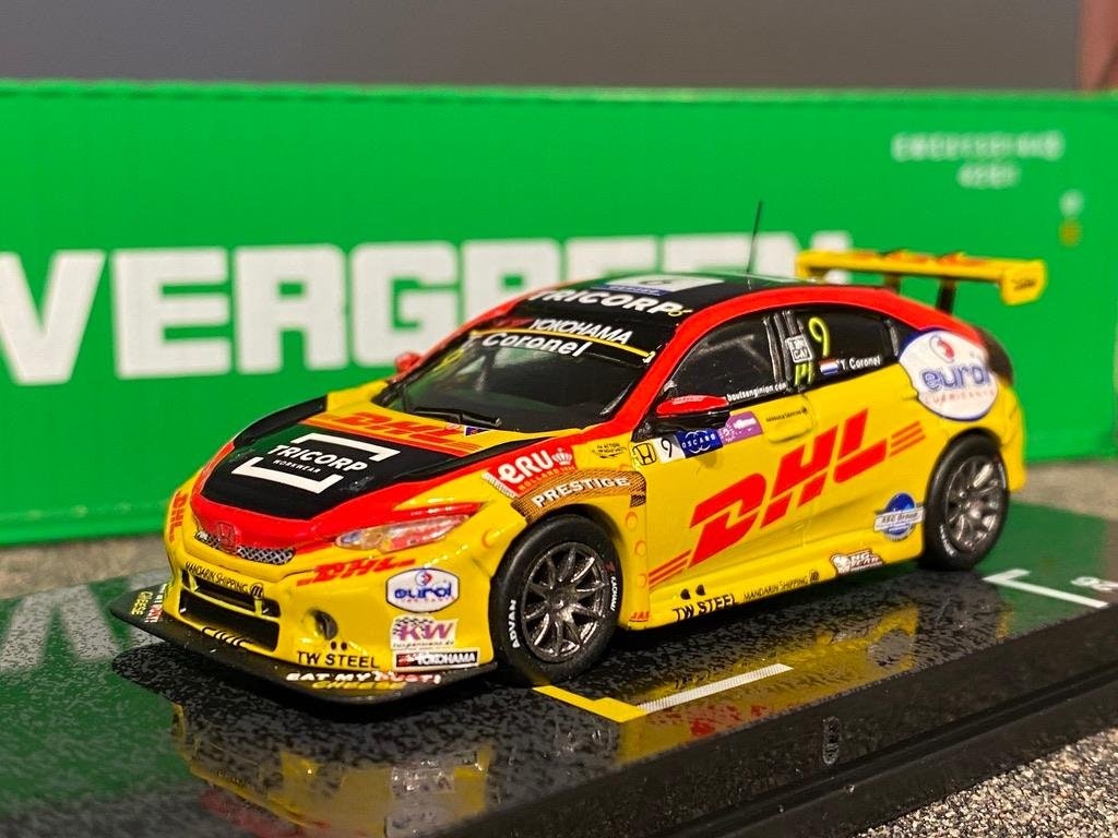 Skala 1/64, 2018 Honda Civic Type TCR #9 fr TARMAC works