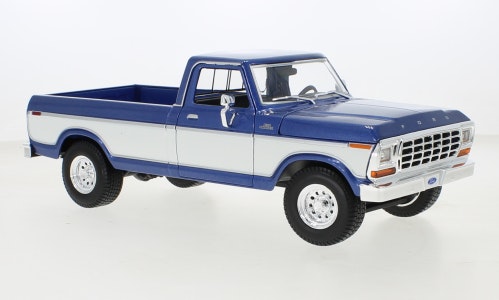 Skala 1/18 Ford F-150, metallic-blue/white, 1979 fr Maisto Special Edition