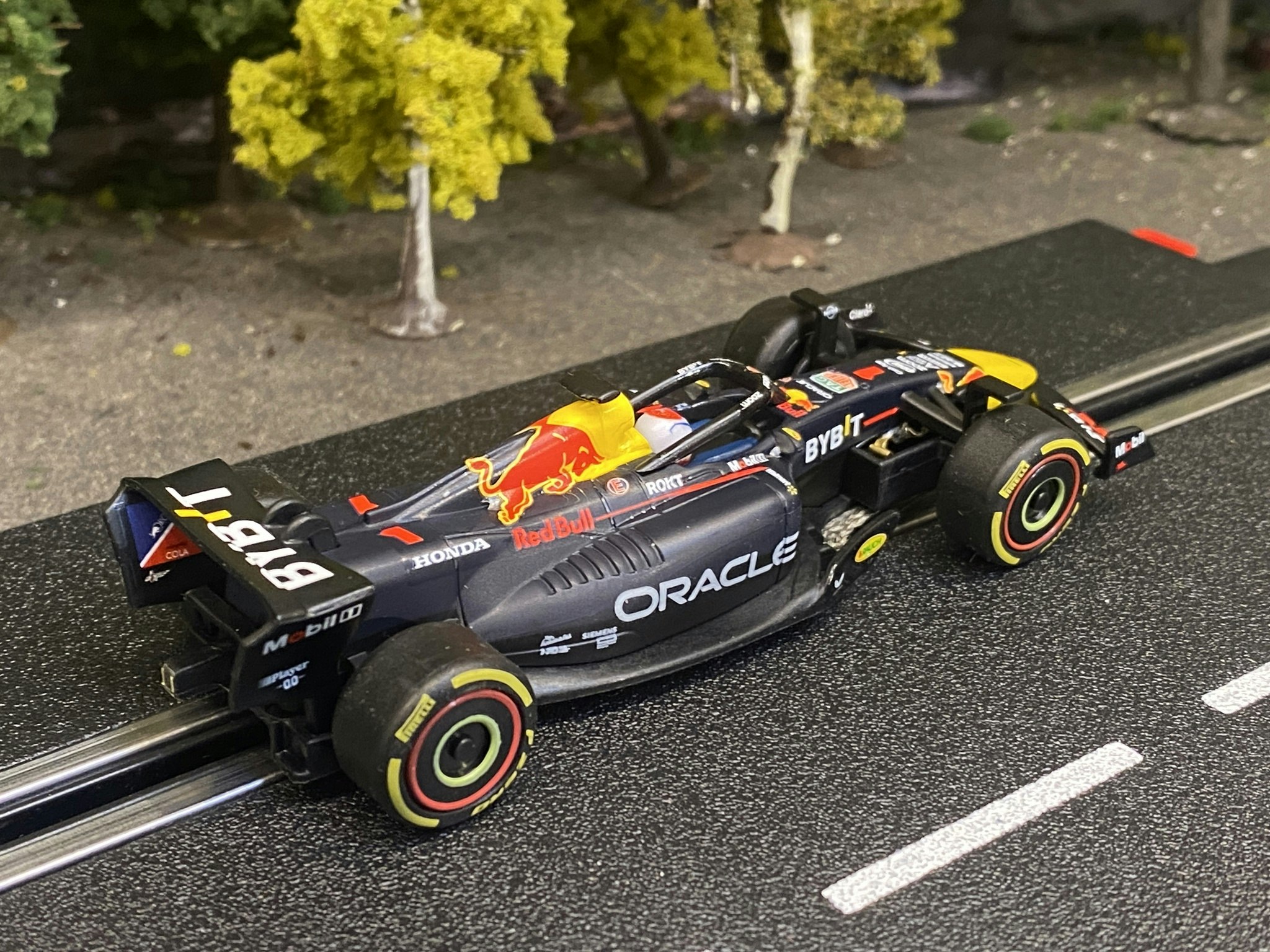 Skala 1/43 An. slotcar fr Carrera GO: Red Bull Racing RB19 1# M.Verstappen, No.33"