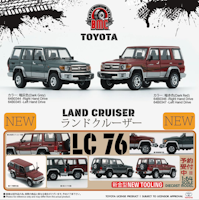 Skala 1/64 Toyota Land Cruiser, blue LHD 64B0345 fr BM Creations
