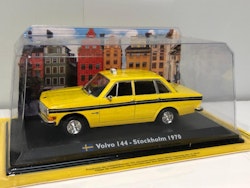 Skala 1/43  Volvo 144 - TAXI Stockholm 1970 fr Leoni