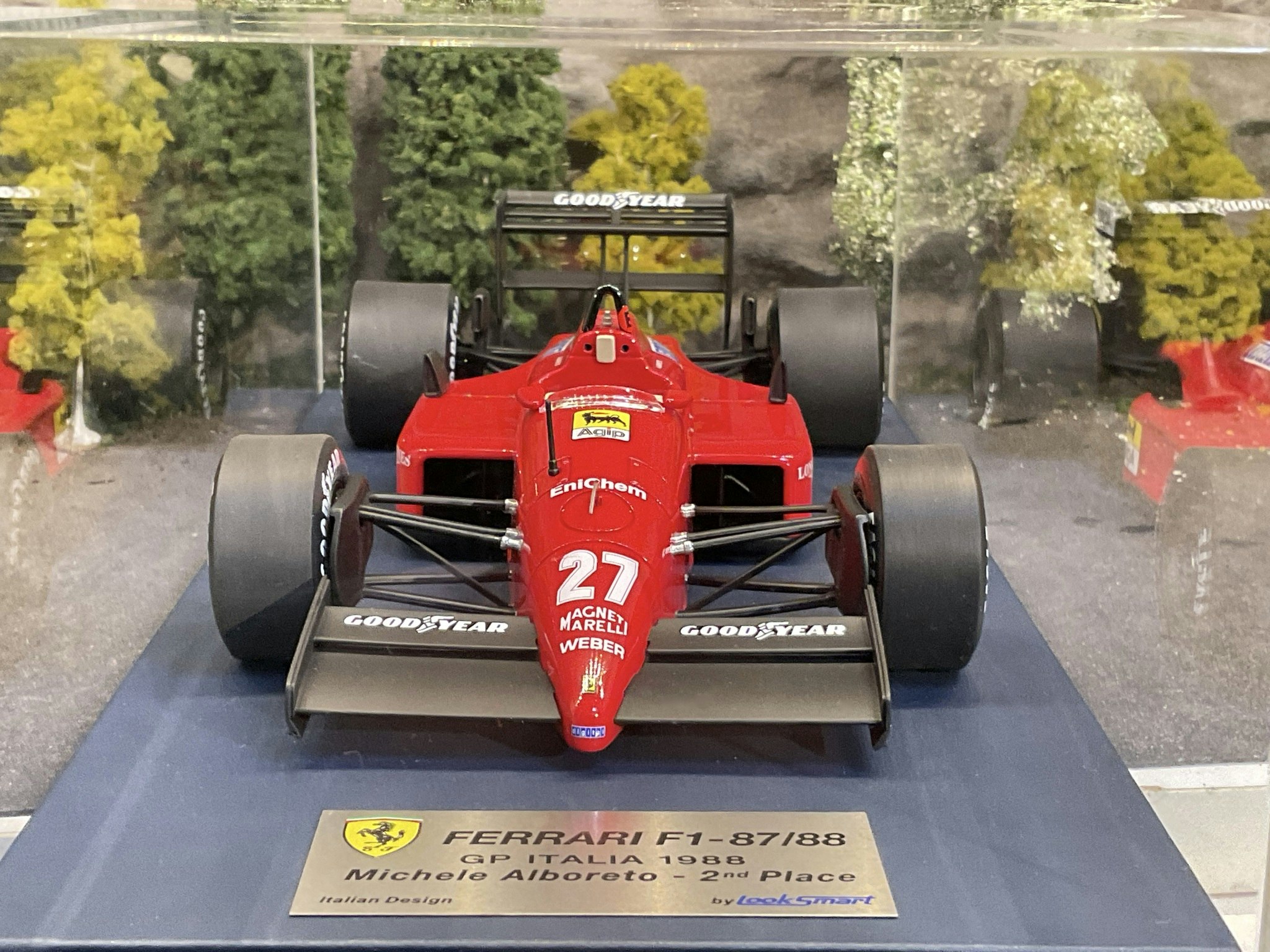 Skala 1/18 Ferrari F1 641, GP 1990, 100th Ferrari F1 Victory, A.Prost fr Look Smart