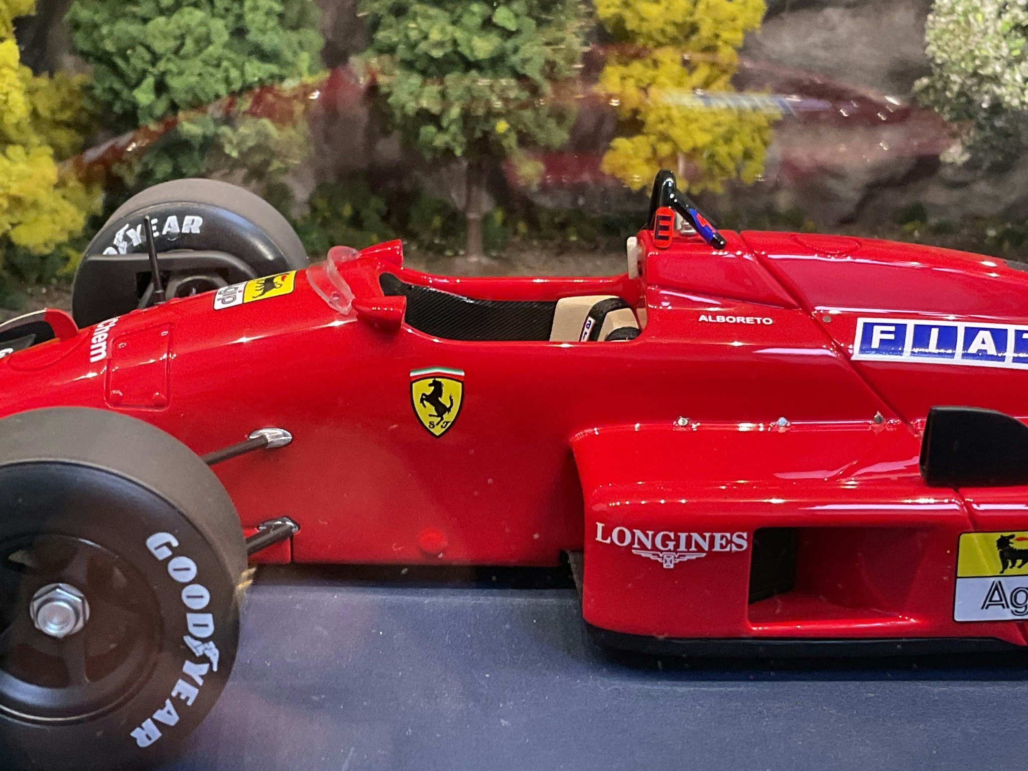 Skala 1/18 Ferrari F1 641, GP 1990, 100th Ferrari F1 Victory, A.Prost fr Look Smart