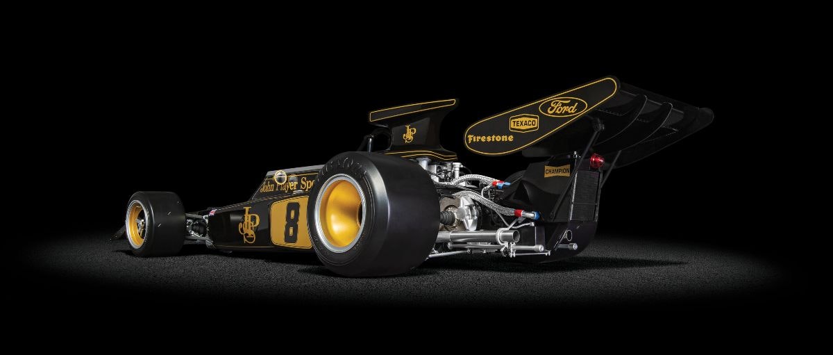 Skala 1/8 Buildingset Lotus 72D 72' British GP, Emerson Fittipaldi fr Pocher