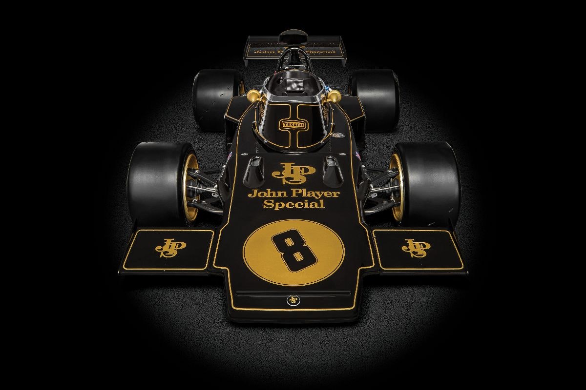 Skala 1/8 Buildingset Lotus 72D 72' British GP, Emerson Fittipaldi fr Pocher
