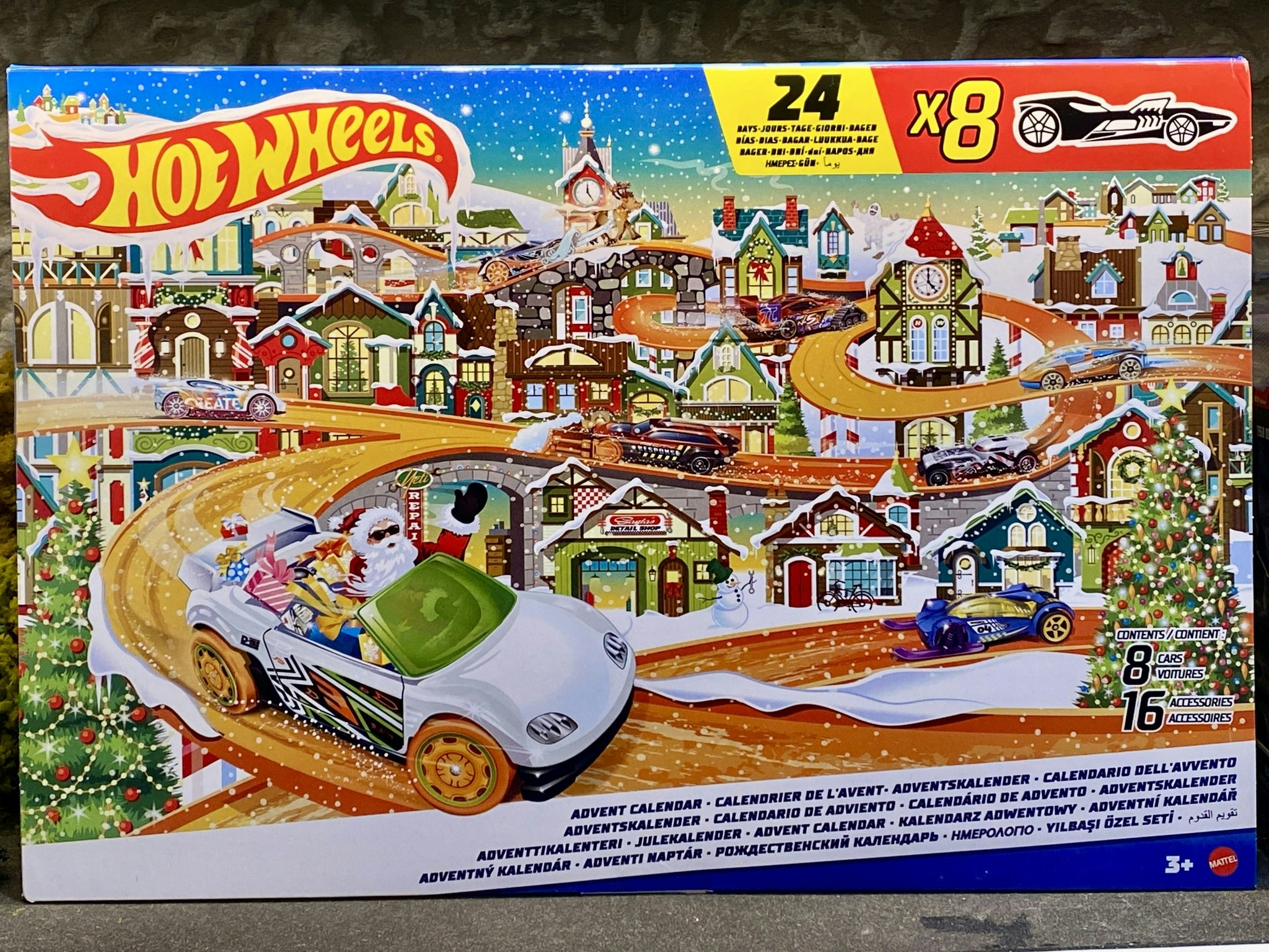 Skala 1/64 Hot Wheels - Advent Calender / Julkalender - PASSA PÅ!!!