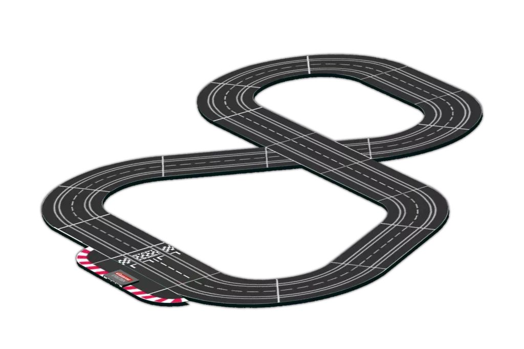 DEMOBANA Skala 1/32 Analog bilbana/Slotracing set fr Carrera: DTM For Ever