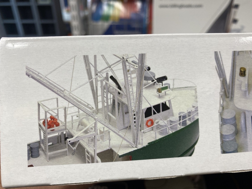 Skala 1/60 Building kit Andrea Gail 608 - Swordfisher - fr Billing Boats -Wooden hull