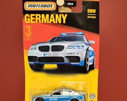 Skala 1/64 MATCHBOX - Germany - BMW M5 POLIZEI