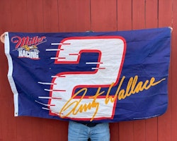 Flagga Nascar: Rusty Wallace "2" - Miller Racing