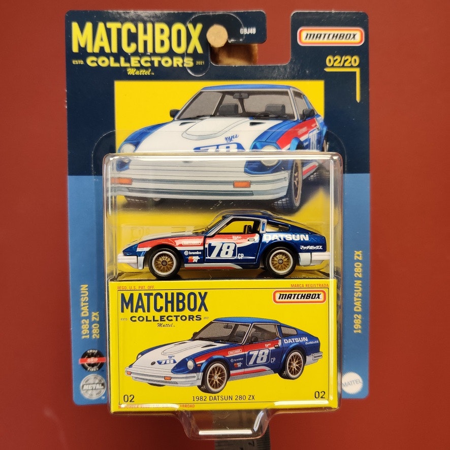 Skala 1/64 MATCHBOX - Collectors - DATSUN 280 ZX (1982)