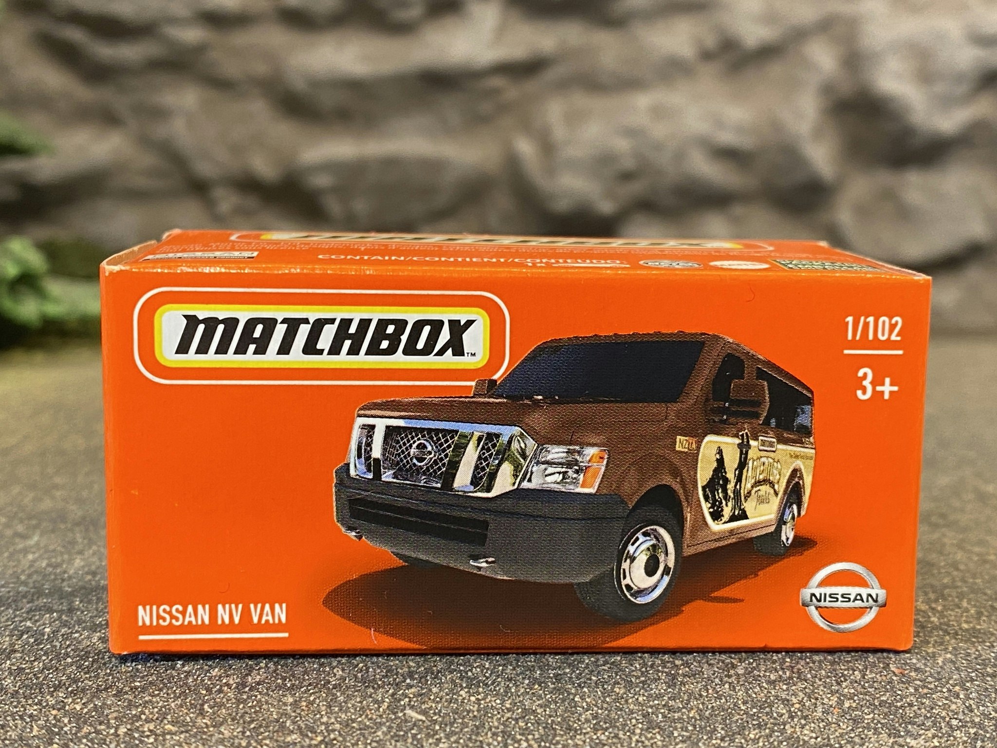 Skala 1/64 Matchbox - Nissan NV Van