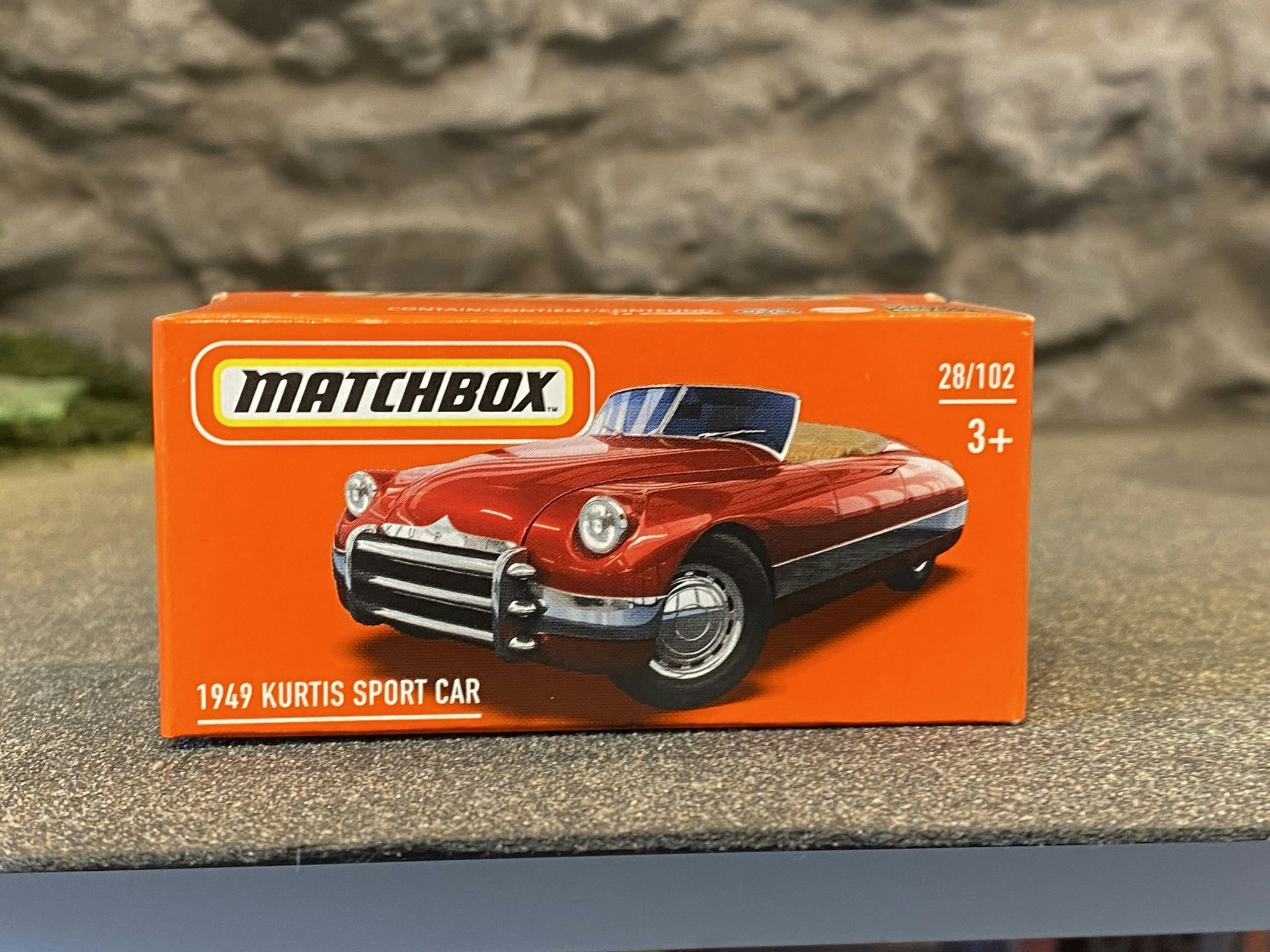 Skala 1/64 Matchbox - Kurtis Sport Car 1949'