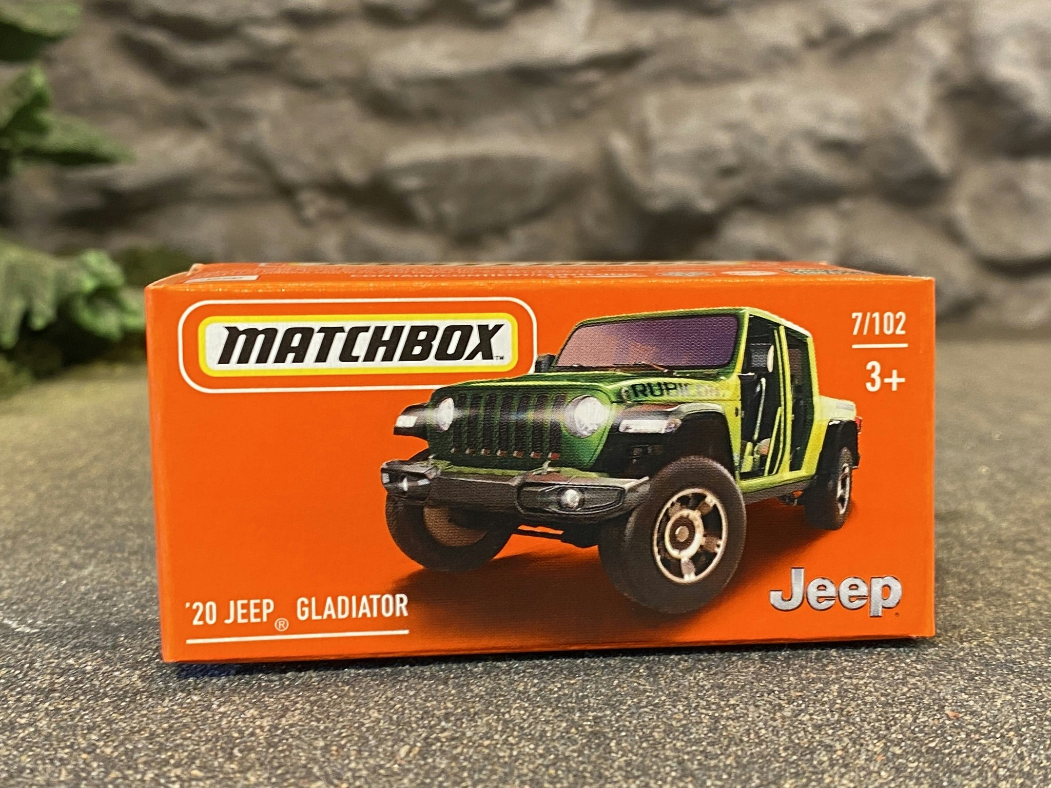 Skala 1/64 Matchbox - Jeep Gladiator 20'