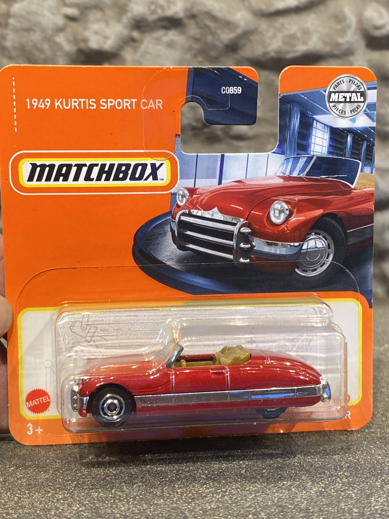 Skala 1/64 Matchbox - Kurtis Sport Car 1949'