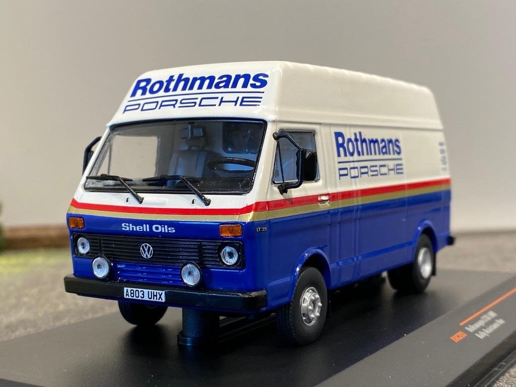 Skala 1/43 Volkswagen LT "Porsche Rally Assistance" fr IXO Models