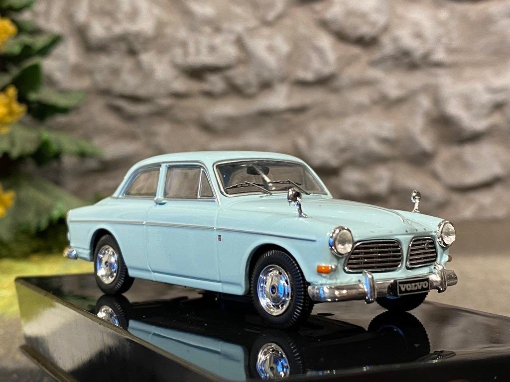 Skala 1/43, Volvo Amazon 123 GT 1968, Ljusblå från IXO Models