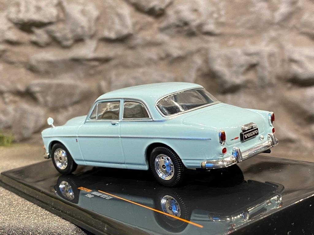 Skala 1/43, Volvo Amazon 123 GT 1968, Ljusblå från IXO Models