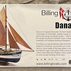 Skala 1/60 Byggmodell av Dana 200 från Billing Boats