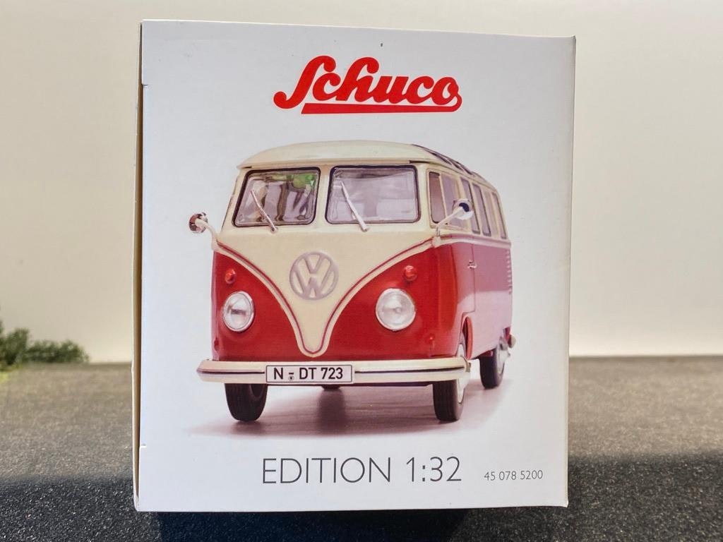 Skala 1/32 Schuco Volkswagen T1 b Samba