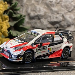 Skala 1/43 Toyota Yaris WRC 2019' Rally Sweden från IXO Models