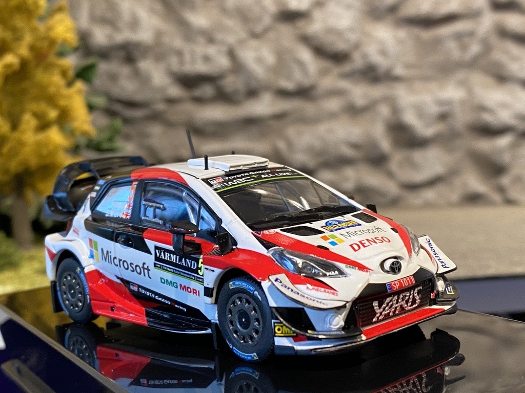 Skala 1/43 Toyota Yaris WRC 2019' Rally Sweden från IXO Models