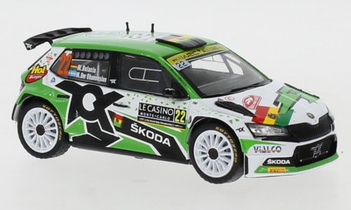 Skala 1/43 Škoda Fabia Rally 2 EVO 21´ Rally Monte Carlo fr IXO Models