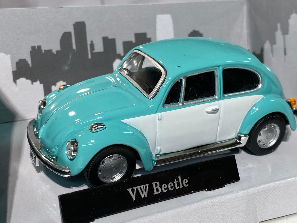 Skala 1/43: Volkswagen Beetle Bubbla från Cararama