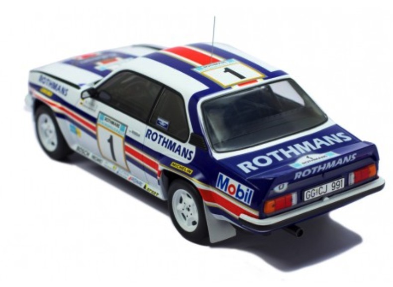 Skala 1/18 OPEL ASCONA 400 Nr:1 W.RÖHRL från IXO Models