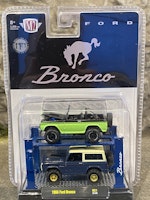 Skala 1/64 2-pack med fypelarlift Ford Bronco 66'' fr M2