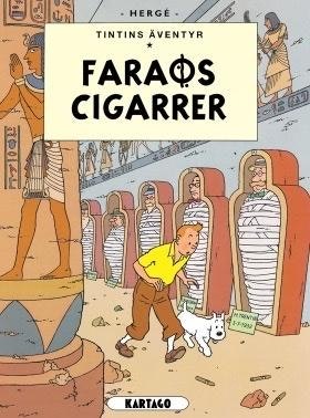 Tintins äventyr - Faraos cigarrer - Herge - Tintin