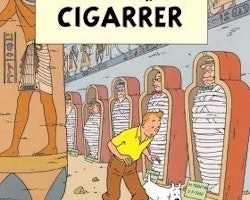 Tintins äventyr - Faraos cigarrer - Herge - Tintin