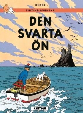 Tintins äventyr - Den svarta ön - Herge - Tintin