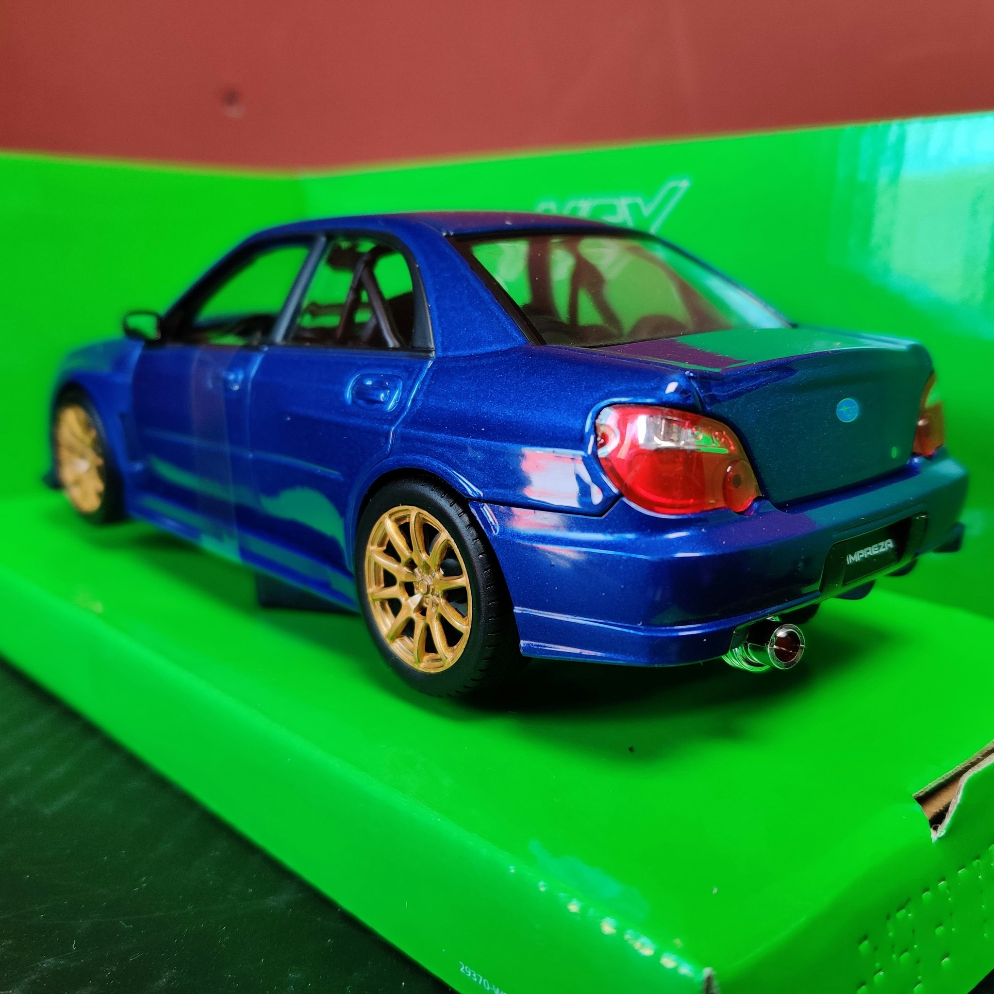 Skala 1/24 Subaru Impreza WRX STI från Nex models / Welly