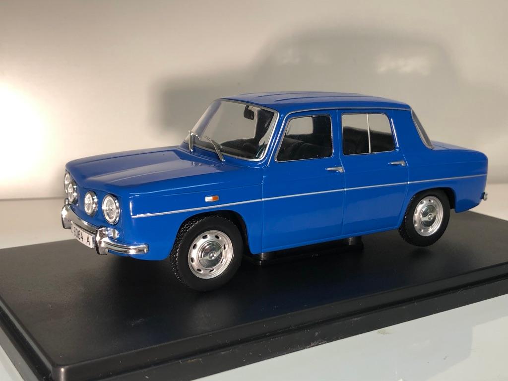 Skala 1/24 Renault 8 TS (1968), blå - Editor Salvat