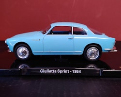 Skala 1/24 Vacker Alfa Romeo Giulietta Sprint (1954) från Hachette
