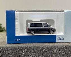 Skala 1/87 - Volkswagen T6.1 Folkabuss, Mörkgrå/silver fr Rietze