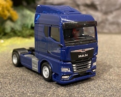 Skala 1/87 h0, MAN TGX GM, mörkblå från HERPA