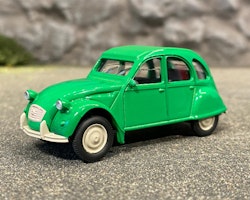 Skala 1/64 Citroen 2CV 6 Special 1979 Bambugrön, från NOREV