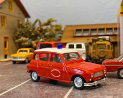 Skala 1/64 Renault 4L Brandbil, från NOREV