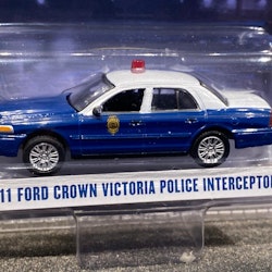 Skala 1/64 Ford Crown Victoria Police 2011' "Kansas Patrol 75år från Greenlight