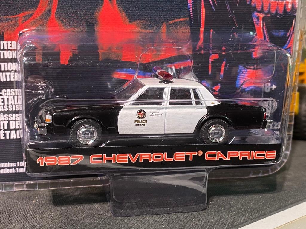 Skala 1/64 Chevrolet Caprice Police 87' "Terminator 2" från Greenlight