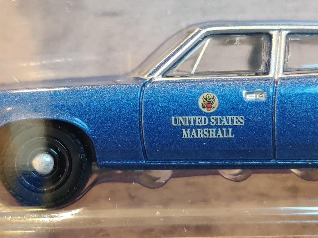 Skala 1/64 AMC Matador 72' United State Marshall'  från Greenlight Excl.