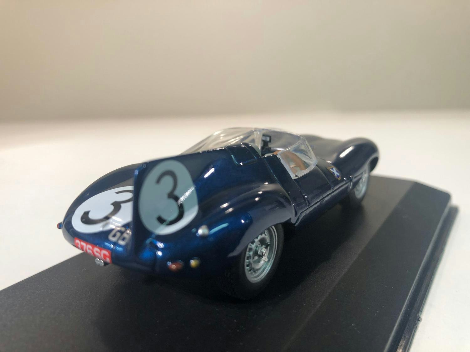 Skala 1/43 Jaguar D-type #3 från IXO models / Atlas