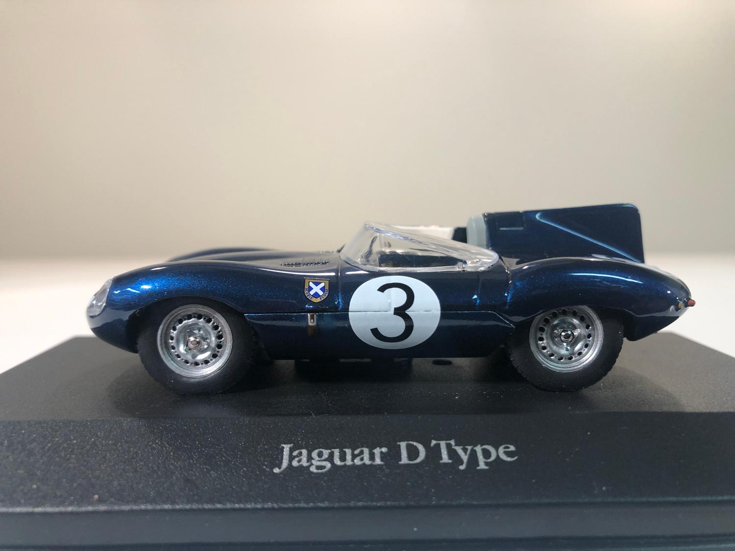 Skala 1/43 Jaguar D-type #3 från IXO models / Atlas