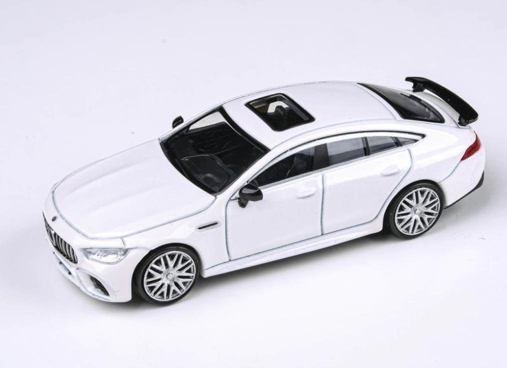 Skala 1/64 Mercedes-AMG GT 63 S - Diamond White fr Para 64