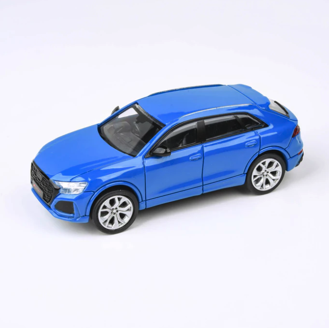 Skala 1/64 Mycket exklusiv Audi RS Q8, Blå från Para 64