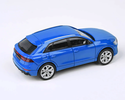 Skala 1/64 Mycket exklusiv Audi RS Q8, Blå från Para 64