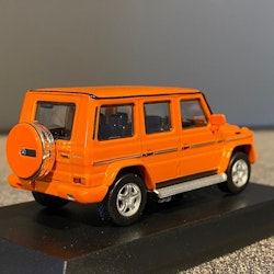 Skala 1/64 Mercedes-Benz G55 AMG, Orange fr KYOSHO